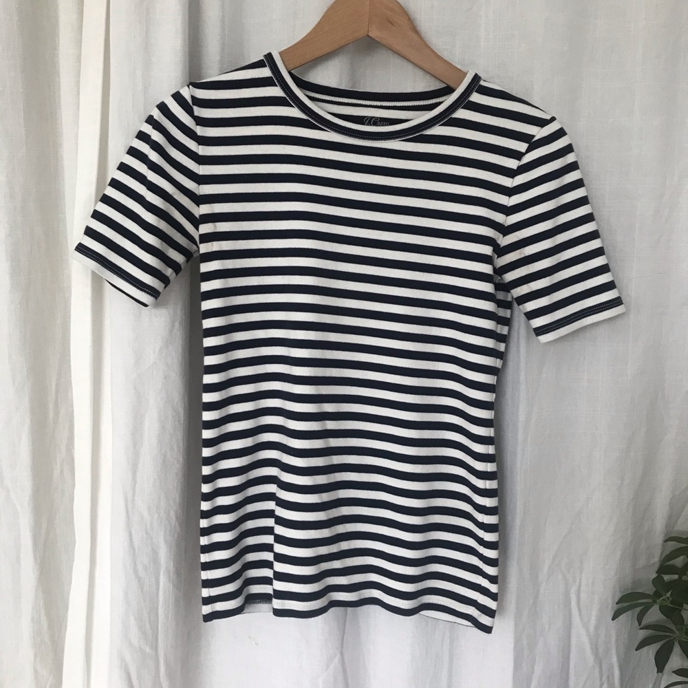 J.Crew Sailor Stripe T-Shirt